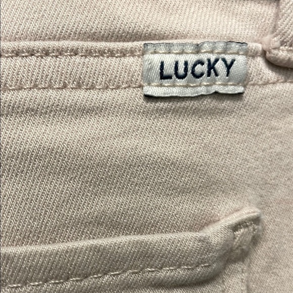 EUC Lucky Brand Size 4/27 Blush Colour Jeans with Stretch. - Picture 5 of 6